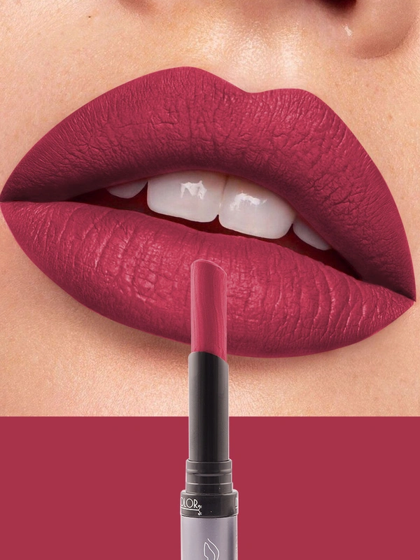 Incolor Lipfinity Non-Transfer Lipstick Shade 30 |  Intense Matte Finish | Long-Lasting Wear | Smudge-Proof & Lightweight Texture | Hydrating Formula & Travel-Friendly Size