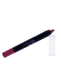 Incolor Matte Me Crayon Pencil Lipstick 01 Kitty Party | Smooth Matte Finish & Long-Lasting | Lightweight & Full Coverage Lip Color Crayon for Daily & Party Wear
