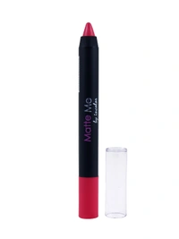 Incolor Matte Me Crayon Pencil Lipstick 02 On the Beach |  Rich Matte Finish & Creamy Texture | Long-Lasting & Lightweight Lip Crayon for Smooth & Bold Everyday Looks
