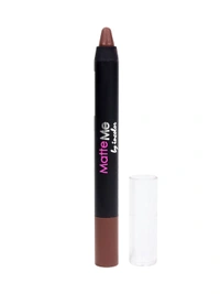 Incolor Matte Me Crayon Pencil Lipstick 22 Coffee Bean| Rich Matte Finish & Creamy Texture | Long-Lasting Wear & Precise Crayon Design | Lightweight Formula for All-Day Comfort