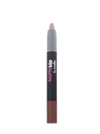 Incolor Matte Me Crayon Pencil Lipstick 24 Nude Brown | Natural Matte Finish & Creamy Texture | Long-Lasting Wear & Precise Crayon Design | Lightweight Formula for All-Day Comfort