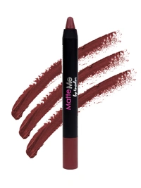 Incolor Matte Me Crayon Pencil Lipstick 25 Ash Pink | Soft Matte Finish & Creamy Texture | Long-Lasting Wear & Precise Crayon Design | Lightweight Formula for All-Day Comfort