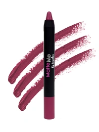 Incolor Matte Me Crayon Pencil Lipstick 26 Mouve On | Elegant Matte Finish & Creamy Texture | Long-Lasting Wear & Precise Crayon Design | Lightweight Formula for All-Day Comfort