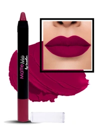 Incolor Matte Me Crayon Pencil Lipstick 29 Rose Pink | Soft Matte Finish & Creamy Texture | Long-Lasting Wear & Precise Crayon Design | Lightweight Formula for All-Day Comfort