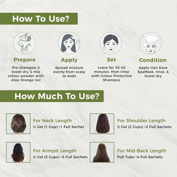 Indus Valley INDUS VALLEY Damage Free Natural Gel Hair Colour 220ml  Black 1.00 for Women & Men | 100% Grey Coverage | No Ammonia, No PPD | Organic Herbal Based Conditioning Hair Color