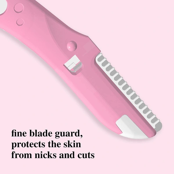 Kai Eyebrow Razor for Women | Precision Stainless Steel Blade | Safe, Accurate Eyebrow | Shaping & Facial Hair Removal | Ergonomic Handle for Easy | Comfortable Use.