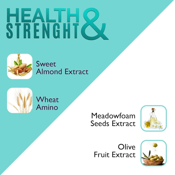 Keratine Professional Smoothening Shampoo 500ml for Weak & Damaged Hair | Enriched with Keratin Protein | Repairs Breakage | Reduces Frizz | Restores Shine & Strength