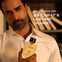 La Pink 24 Carat Luxury Pure Perfume for Men 100ml | White Floral, Tuberose, Amber & Antimatic | Woody, Salty & Leather | Tropical, Musky & Coconut Notes | Long-Lasting Scent