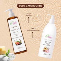 La Pink Natural La Pink Coffee Shower Gel 250ml | White Haldi, Coffee,  Avocado & Juniper Berry Oil | Calming, Smoothing | Microplastic-Free, Skin-Friendly Formula