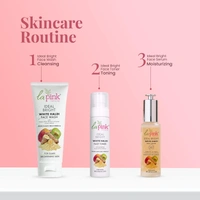La Pink Natural La Pink Face Serum Ideal Bright White Haldi 5ml | Kakadu Plum & Lettuce | Lightens & Evens Tone & Bright Radiant Skin | 100% Microplastic-Free & lass-Like Skin  | All Skin Types