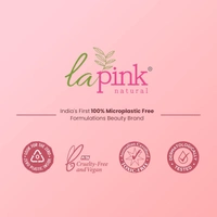 La Pink Natural La Pink Face Scrub Ideal Bright White Haldi 100g | Kakadu Plum, Apricot & Cactus Flower Extract | Deep Cleansing & Brightening | 100% Microplastic-Free | All Skin Types