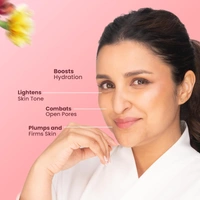 La Pink Natural La Pink Face Toner Ideal Bright White Haldi 100ml | Kakadu Plum & Cactus Flower Extract, Natural Glow  | Pore Tightening & Hydrating  | 100% Microplastic-Free | All Skin Types