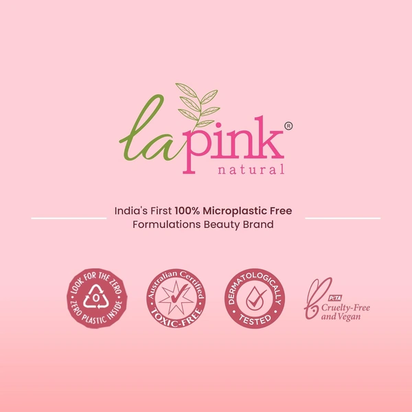 La Pink Natural La Pink Face Toner Ideal Bright White Haldi 100ml | Kakadu Plum & Cactus Flower Extract, Natural Glow  | Pore Tightening & Hydrating  | 100% Microplastic-Free | All Skin Types