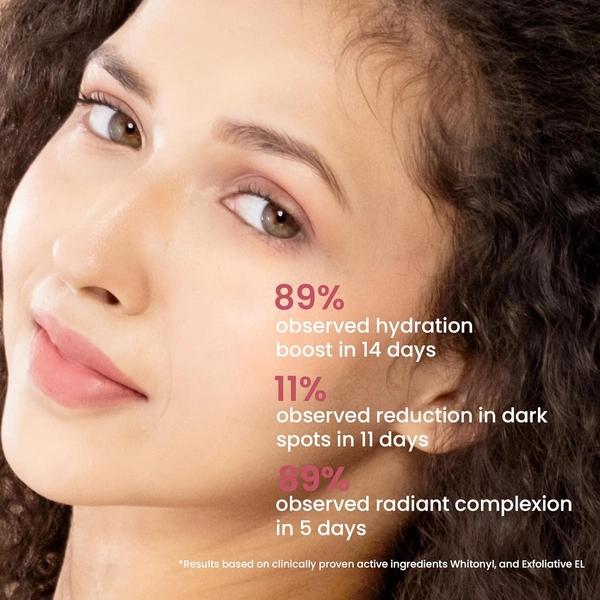 La Pink Natural La Pink Face Wash Ideal Bright White Haldi 100ml, Boosts Radiance | Reduces Pigmentation & Dark Spots | Hydrating & Soap-Free | Kakadu Plum, Mulberry & Cactus Flower | All Skin Types