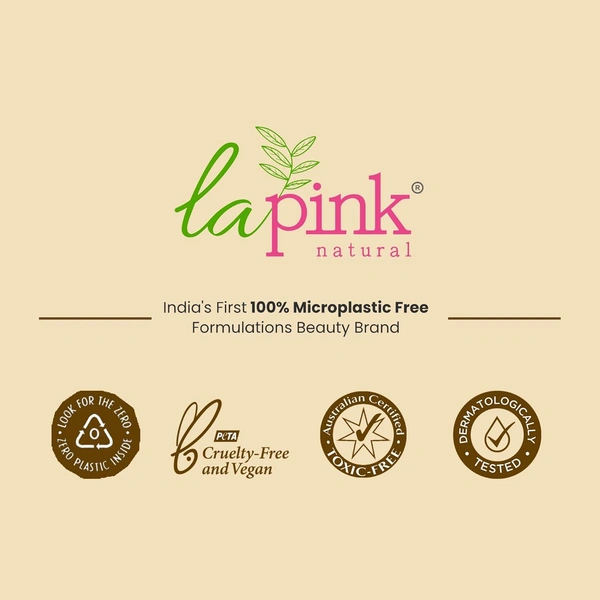 La Pink Natural La Pink Hair Oil Methi Dana 8-in-1 150ml | White Haldi, Bhringraj, Kadi Patta, Hibiscus & Onion | Microplastic-Free Formula |  Enhances Color Vibrancy & Controls Hair Fall