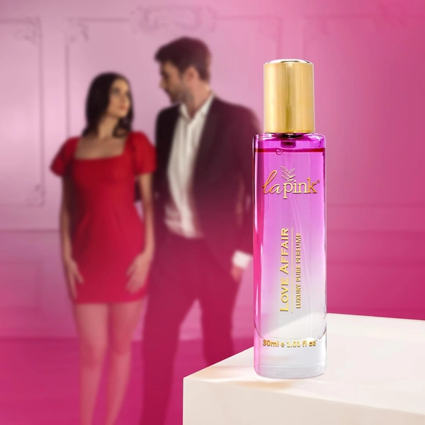 La Pink Miss Morning Luxury Pure Perfume for Women 30ml | White Floral tuberose, Woody yellow Floral & Citrus Sweet notes | Long Lasting | Natural & Elegant Scent