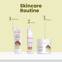 La Pink Natural Under Eye  Serum with white haldi 15ml | Chomomile, Mulethi, Actiflow & Osilift Extract for Dark Circle Fine Lines & Puffy Eyes | Micro Plastic Free Formula