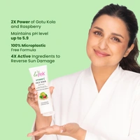 La Pink Natural Vitamin C Face Scrub with white haldi 100ml | Kakdu Plum, Gotu Kola & Rasberry Extract for glowing rediant skin | Gentle, Nourishing Cleanser | Micro Plastic Free Formula