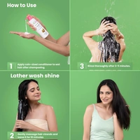 La Pink Natural La Pink Olive & Argen Conditioner 250ml | White Haldi, Olive, Argen & Avocado | Microplastic-Free Formula |  Smooth Shine & Frizz Free Hair