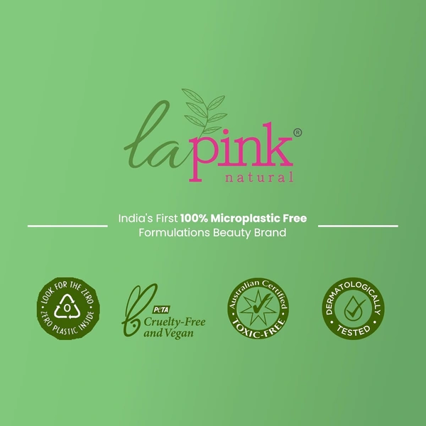 La Pink Natural La Pink Olive & Argen Conditioner 250ml | White Haldi, Olive, Argen & Avocado | Microplastic-Free Formula |  Smooth Shine & Frizz Free Hair