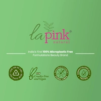 La Pink Natural La Pink Olive & Argen Sampoo 250ml | White Haldi, Olive, Argen & Avocado | Microplastic-Free Formula |  Smooth Shine & Frizz Free Hair
