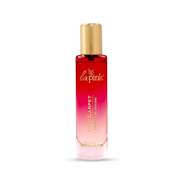 La Pink Red Carpet Luxury Pure Perfume 30ml | White Floral, Tuberose, Amber Animatic | Woody, Salty, Leather | Tropical, Musky, Coconut Fragrance