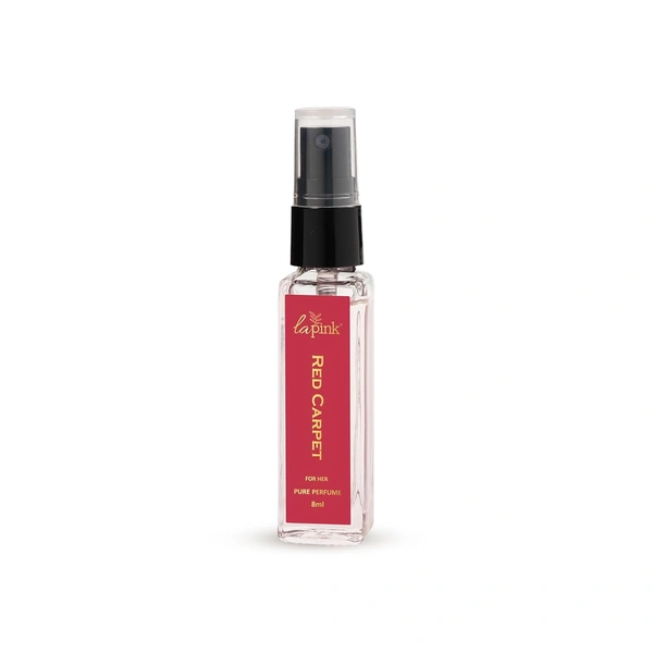 La Pink Red Carpet Luxury Pure Perfume 8ml | White Floral, Tuberose, Amber Animatic | Woody, Salty, Leather | Tropical, Musky, Coconut Fragrance
