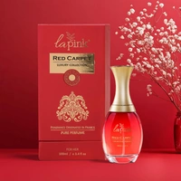 La Pink Red Carpet Luxury Pure Perfume for women100ml | White Floral, Tuberose, Amber Animatic | Woody, Salty, Leather | Tropical, Musky, Coconut Fragrance
