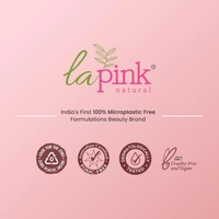 La Pink Natural La Pink Strawberry Tinted Lip Balm 15g with Shea & Kokum Butter | Deep Nourishment & Hydration | Soft & Smooth Lips | 100% Microplastic-Free| Shiny & Natural Tint
