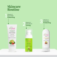 La Pink Natural La pink Sunscreen with White Haldi & Vitamin C 50g | SPF 50 PA++++ Protection | Extract Kakadu Plum, Blueberry & Rospberry | Micro Plastic Free Formula