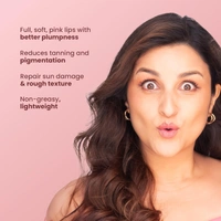 La Pink Natural La Pink Vanilla Tinted Lip Balm 15g with Shea & Licorice Oil & Vitamine E | Deep Nourishment & Hydration | Soft & Smooth Lips | 100% Microplastic-Free| Shiny & Hydrate Tint