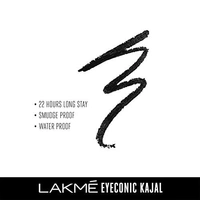 Lakme 9 to 5 Eyeconic Kajal, Turquoise Matte Finish, Waterproof & Smudge-Proof | 24H Long-Lasting | Smooth Glide, Intense Pigment, Vibrant Pop of Color for Bold Eye Looks