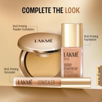 Lakme 9 to 5 Primer + Matte Powder Foundation Compact 9g, Rose Silk | Covers Blemishes & Lightweight | Long Lasting, Smooth Finish & Oil Control