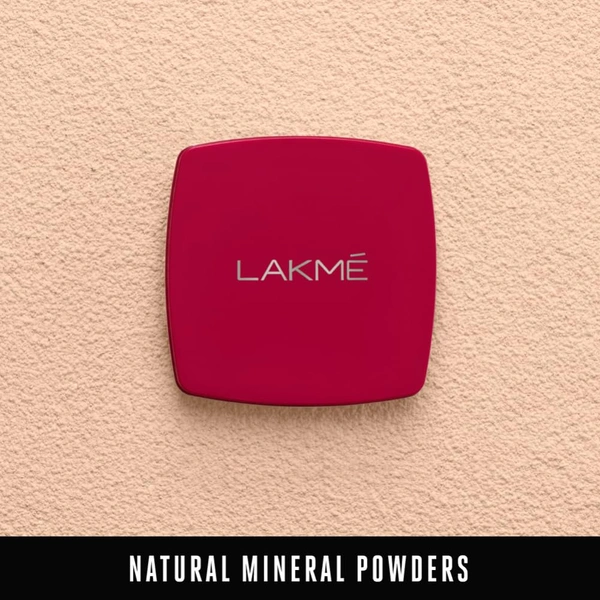 Lakme Forever Matte Compact Powder Natural Beige 9g | Smooth Matte Finish | 12 Hour Oil Control, Even Tone | Lightweight Daily Wear for All Skin Types