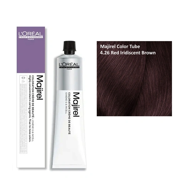 Loreal Professionnel Paris Loreal Professional Majirel Color Tube 4.26 Red Iridiscent Brown - 49.5g