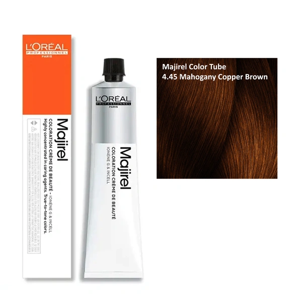 Loreal Professionnel Paris Loreal Professional Majirel Color Tube 4.45 Mahogany Copper Brown - 49.5g