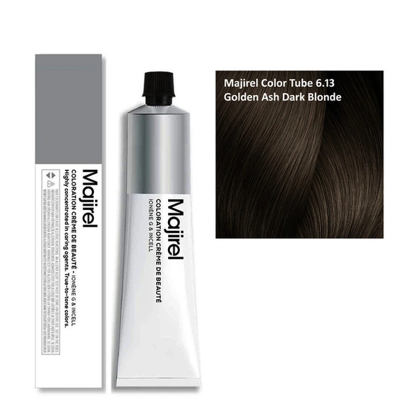 Loreal Professionnel Paris Loreal Professional Majirel Color Tube 6.13 Golden Ash Dark Blonde - 49.5g