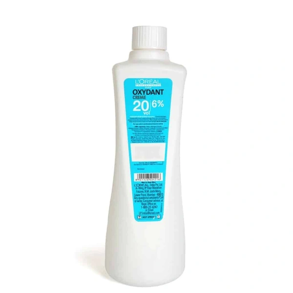 Loreal Professionnel Loreal  Developer 20 Vol 6% Oxydant Creme (1000 ml)  Achieve Perfect Hair Color Results with Superior Gray Coverage | Even Application, and Long-Lasting Shine | (Note:By Including Additional Weight charge of Product is 69/-)