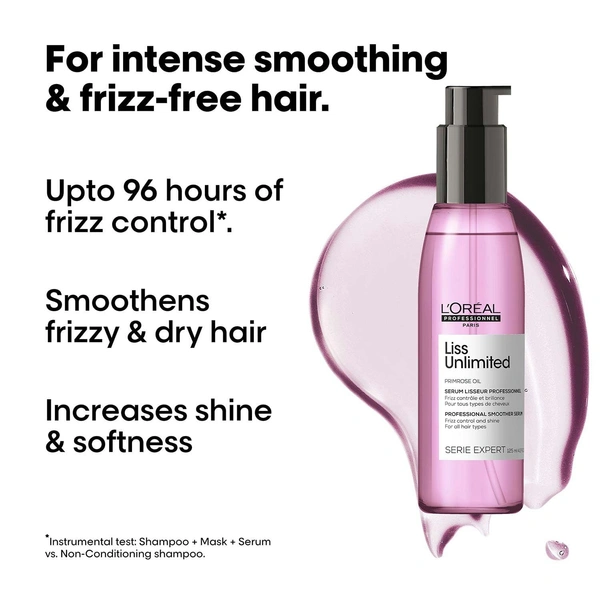 Loreal Professionnel Paris Loreal Professionnel Liss Unlimited Serum 125ml | For Unruly Hair