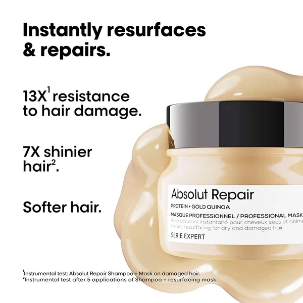 Loreal Professionnel Absolut Repair Masque 250ml | For Damaged & Weakened Hair