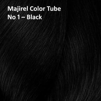 Loreal Professionnel Majirel Hair Color Cream Deep Black Intense Shade 1 Black 49.5g