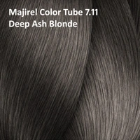 Loreal Professionnel Majirel Hair Color Cream Deep Cool Ash Tone 7.11 Deep Ash Blonde 49.5g