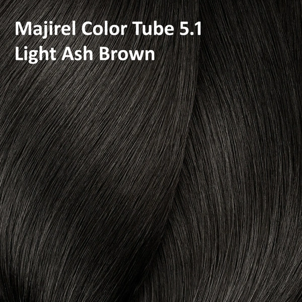 Loreal Professionnel Majirel Hair Color Cream Salon Quality 5.1 Light Ash Brown 49.5g