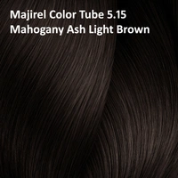 Loreal Professionnel Majirel Hair Colour Cream Dual Tone Finish 5.15 Mahogany Ash Light Brown 49.5g