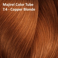 Loreal Professionnel Majirel Hair Colour Cream Smooth & Vibrant Finish 7.4 Copper Blonde 49.5g