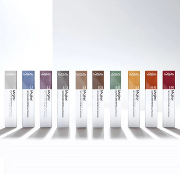 Loreal Professional Loreal Professionnel Majirel Permanent Hair Color 6.62 Iridescent Red Dark Blonde for Vibrant Red-Blonde Shine| Intense Pigment, Grey Coverage & Smooth Finish