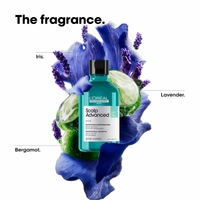 Loreal Professionnel Scalp Advanced Anti-Gras Oiliness Shampoo 300ml -With 4% AHA Purify Oily Scalp