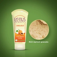 Lotus Herbals Apriscrub Fresh Apricot Scrub, 180g