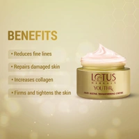 Lotus Herbals YouthRx Anti-Aging Transforming Cream,  50g | SPF 25, PA+++ | Reduces Fine Lines & Wrinkles | Provides Sun Protection & Revitalizes Skin for Youthful Glow