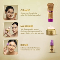 Lotus Herbals YouthRx Anti-Aging Transforming Cream,  50g | SPF 25, PA+++ | Reduces Fine Lines & Wrinkles | Provides Sun Protection & Revitalizes Skin for Youthful Glow